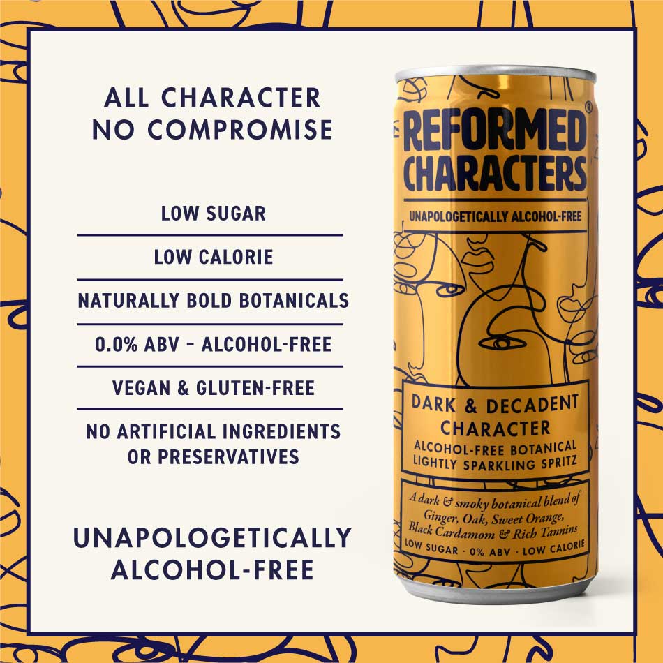 Dark & Decadent Character Alcohol Free Distilled Drink (0.0% ABV) (Alt Whisky)